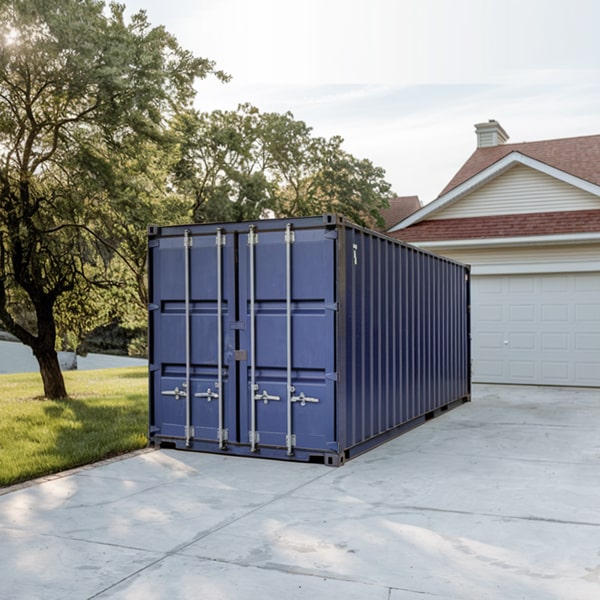 we provide long-term rental options for our residential storage containers